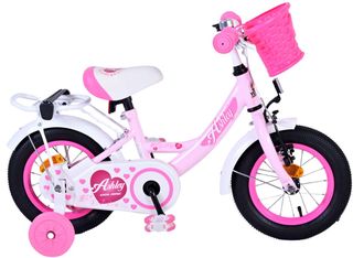 Ashley 12 Inch 21,5 cm Girls Coaster Brake Light pink/White