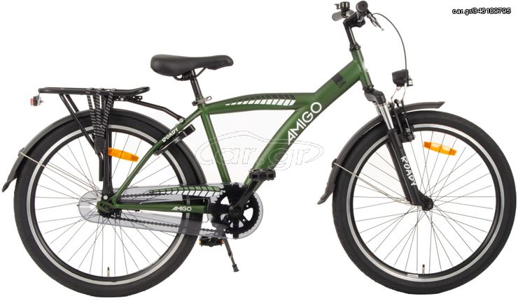 Roady 24 Inch 38,5 cm Boys Coaster Brake Green