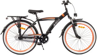 Roady 24 Inch 38,5 cm Boys Coaster Brake Black/Orange