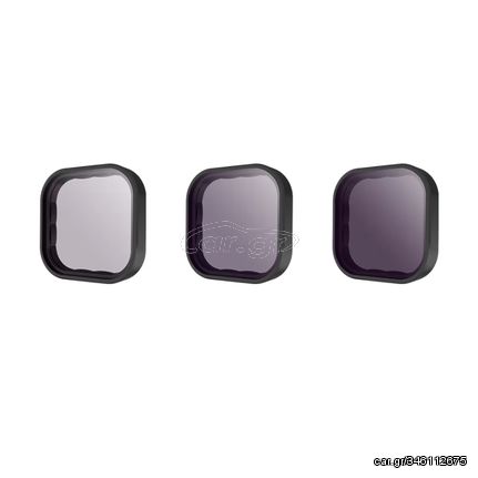 Lens filter set ND 8/16/32 Telesin for GoPro Hero 9 / Hero 10 / Hero 11 / Hero 12 (GP-FLT-902)