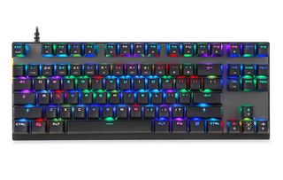 Mechanical gaming keyboard Motospeed K82 RGB (black)