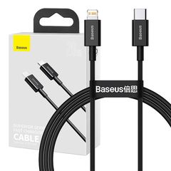 Baseus Καλώδιο Superior Series USB-C σε iP 20W PD 1m (Μαύρο)