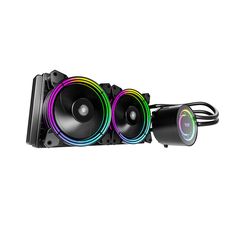 PC Water Cooling AiO Darkflash TR240 RGB 2x 120x120 (black)