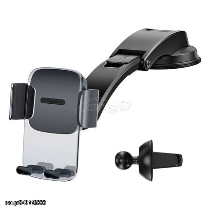 Car holder Baseus Easy Control Clamp for grille / dashboard (black)