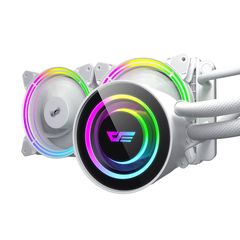 PC Water Cooling AiO Darkflash TR240  RGB 2x 120x120 (white)