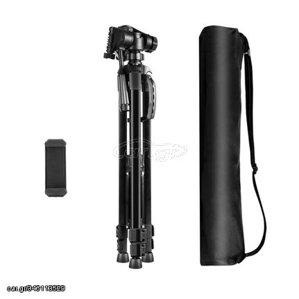 Tripod with 3D 360° head + phone holder Puluz PU3096B