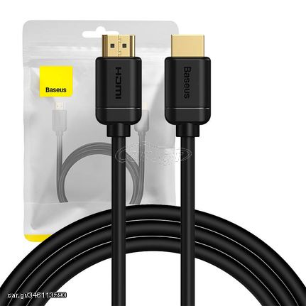 Baseus High Definition Series HDMI 2.0 cable, 4K 60Hz, 1.5m (black)