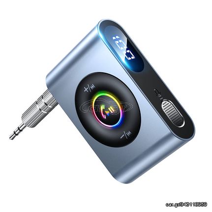 Bluetooth 5.3 AUX receiver Joyroom JR-CB1 (gray)