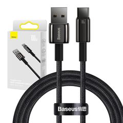 Baseus Tungsten Gold Cable USB to USB-C, 100W, 1m (black)