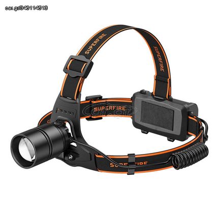 Headlight Superfire HL71, 500lm, USB