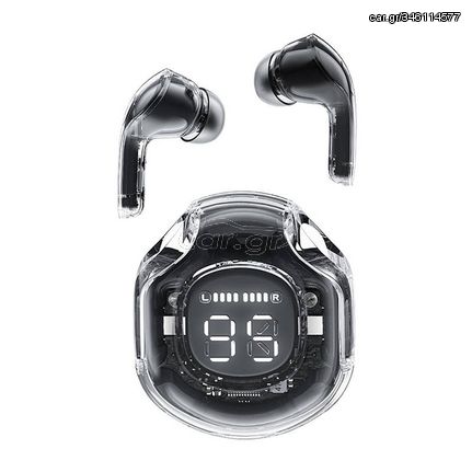 Earphones TWS Acefast T8, Bluetooth 5.3, IPX4 (Black)