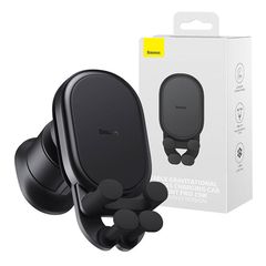 Stable Gravitational Wireless Charging Car Mount Baseus Pro 15W (black)