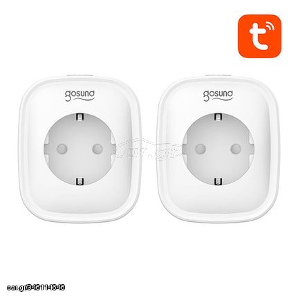 Smart socket WiFi Gosund SP1 (2-pack), Tuya