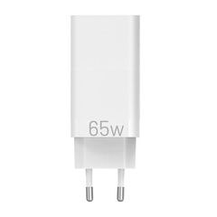 Wall charger GaN EU 2xUSB-C(65W/30W) USB-A(30W) Vention, FEDW0-EU, 2.4A, PD 3.0