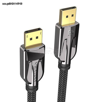 Display Port cable 2x Male, Vention HCABI 8K 60Hz, 3m (black)