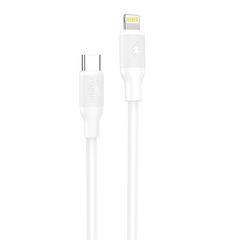 USB cable for Lightning Foneng X80, 27W, 1m (white)