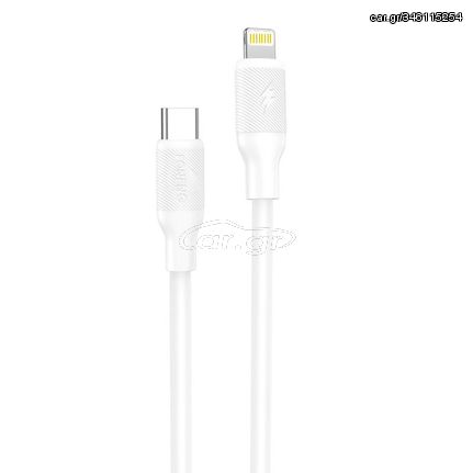 USB cable for Lightning Foneng X80, 27W, 1m (white)