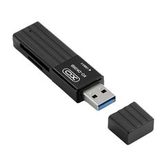 XO DK05B USB 3.0 memory card reader 2W1 (black)