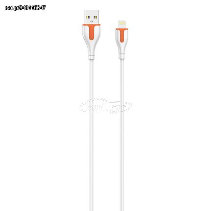 Cable USB LDNIO LS572 lightning, 2.1 A, length: 2m