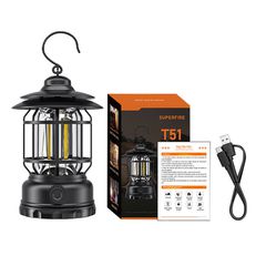 Camping lamp Superfire T51, USB-C-thumb-1
