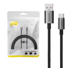 Cable USB do USB-C Baseus Superior 100W 2m (black)