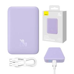 Powerbank Baseus Magnetic Mini 10000mAh 20W MagSafe (purple)