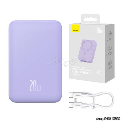 Powerbank Baseus Magnetic Mini 20000mAh 20W MagSafe (purple)