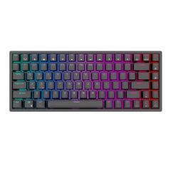 Wireless mechanical keyboard Royal Kludge RK84 RGB, Brown switch (black)