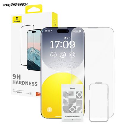 Diamond Tempered Glass Baseus 0.3mm for iPhone 15Pro