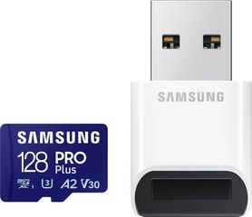 Memory card Samsung PRO Plus micro SDXC 128 GB U3 A2 V30 (MB-MD128SB/WW)