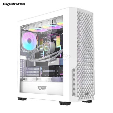 Computer case Darkflash DF2100 + 4 ARGB fans (white)