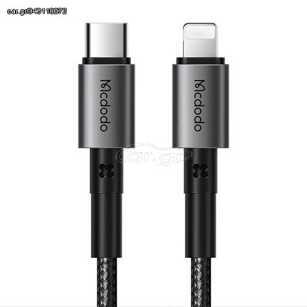 Cable USB-C to Lightning Mcdodo CA-2850, 36W, 1,2m (black)