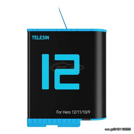 Battery Telesin for GoPro Hero 12 / Hero 11 / Hero 10 / Hero 9 (1750 mAh) - GP-BTR-901-D