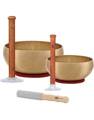 MEINL Sonic Energy SB-C-2150-SH Cosmos Therapy Singing Bowl Set