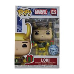 Funko Pop! Marvel: Loki (with Sweater) (Metallic) (Special Edition) #1322 Bobble-Head Vinyl Figure