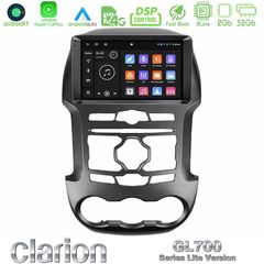 Clarion GL700 Lite Series 8Core Android11 2+32GB Ford Ranger 2012-2016 Navigation Multimedia Tablet 9 Με Carplay & Android Auto | Pancarshop