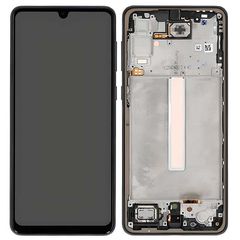 Αυθεντική Οθόνη Samsung Galaxy A33 5G SM-A336B Original LCD & Touch & Frame Black GH82-28143A Service Pack