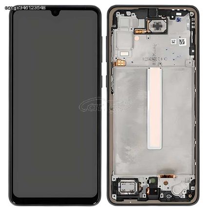 Αυθεντική Οθόνη Samsung Galaxy A33 5G SM-A336B Original LCD & Touch & Frame Black GH82-28143A Service Pack