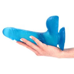 Alvaro Transparent Blue Dildo-thumb-4