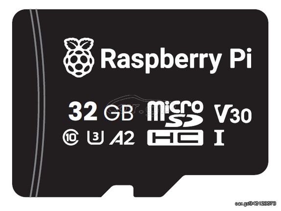 Προεγκατεστημένη Official Raspberry Pi Micro SD Card 32GB A2 (Raspberry Pi OS)