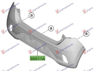 ΠΡΟΦΥΛΑΚΤΗΡΑΣ ΠΙΣΩ (ΜΕ PDS) (Γ) για HYUNDAI i10 19-23 για HYUNDAI i10 19-23