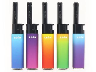 Αναπτήρας Μακρύς LEON 170911 CANDLE RAINBOW  LIGHTER (10.5cm) - 1 Τεμάχιο 5213006170935