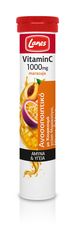 Lanes Vitamin C 1000mg Βιταμίνη για το Ανοσοποιητικό γεύση Maracuja, Μάνγκο, Ροδάκινο 20tabs Aναβράζοντα