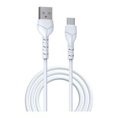 Καλώδιο Σύνδεσης USB 2.0 Devia EC145 USB A σε USB C 1m Kintone Λευκό