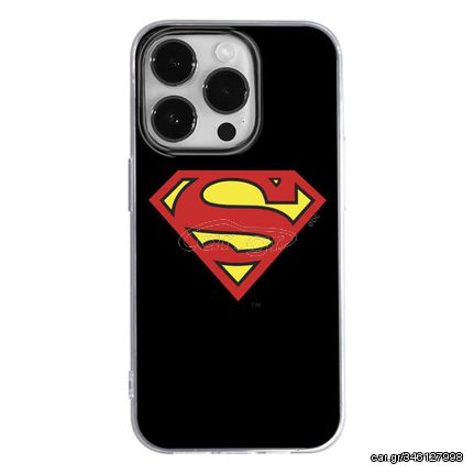 Θήκη Soft TPU DC Superman 002 Apple iPhone 14 Pro Μαύρο