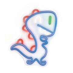 Neon Plexi Forever Light FLNJ01 BABY DINO (USB, On/Off & Dimmer) Πολύχρωμο