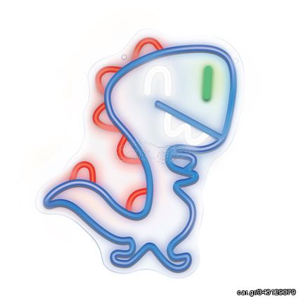 Neon Plexi Forever Light FLNJ01 BABY DINO (USB, On/Off & Dimmer) Πολύχρωμο