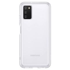 Θήκη Soft Clear Cover Samsung EF-QA038TTEG A037F Galaxy A03s Διάφανο