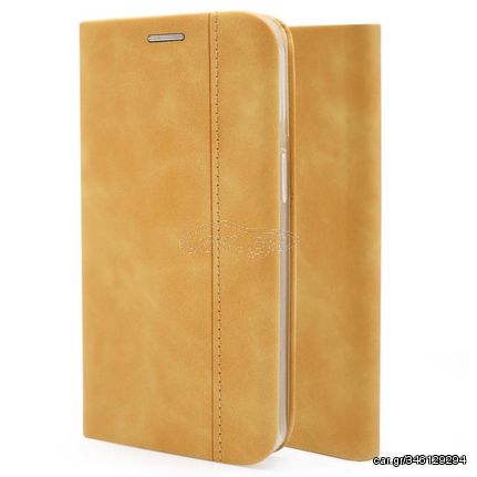 Θήκη Flip Book inos Samsung A125F Galaxy A12/ A127F Galaxy A12 Nacho/ M127F Galaxy M12 S-Folio NE Μουσταρδί