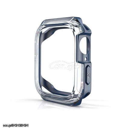 Θήκη TPU & PC Devia Sport Apple Watch 7/ 8 (41mm) Shock Proof Σκούρο Μπλε